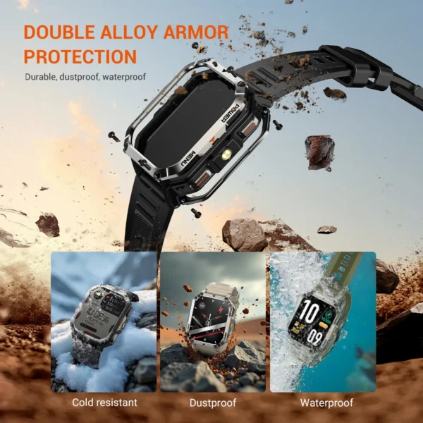 Blackview W70 Pro Rugged Smartwatch - Image 3