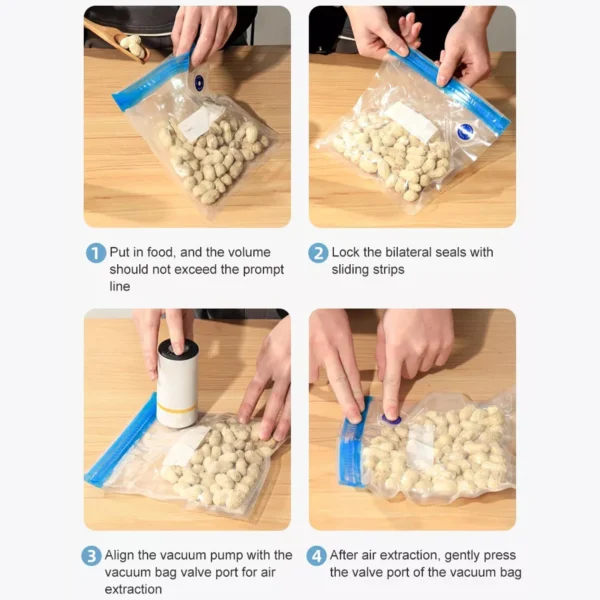 Universal Mason Jar Sealer Vacuum Kit BAP Free Vacuum Sealing Machine Food Storage Wear-Resistant for Wide Mouth Kitchen Gadgets - Image 29